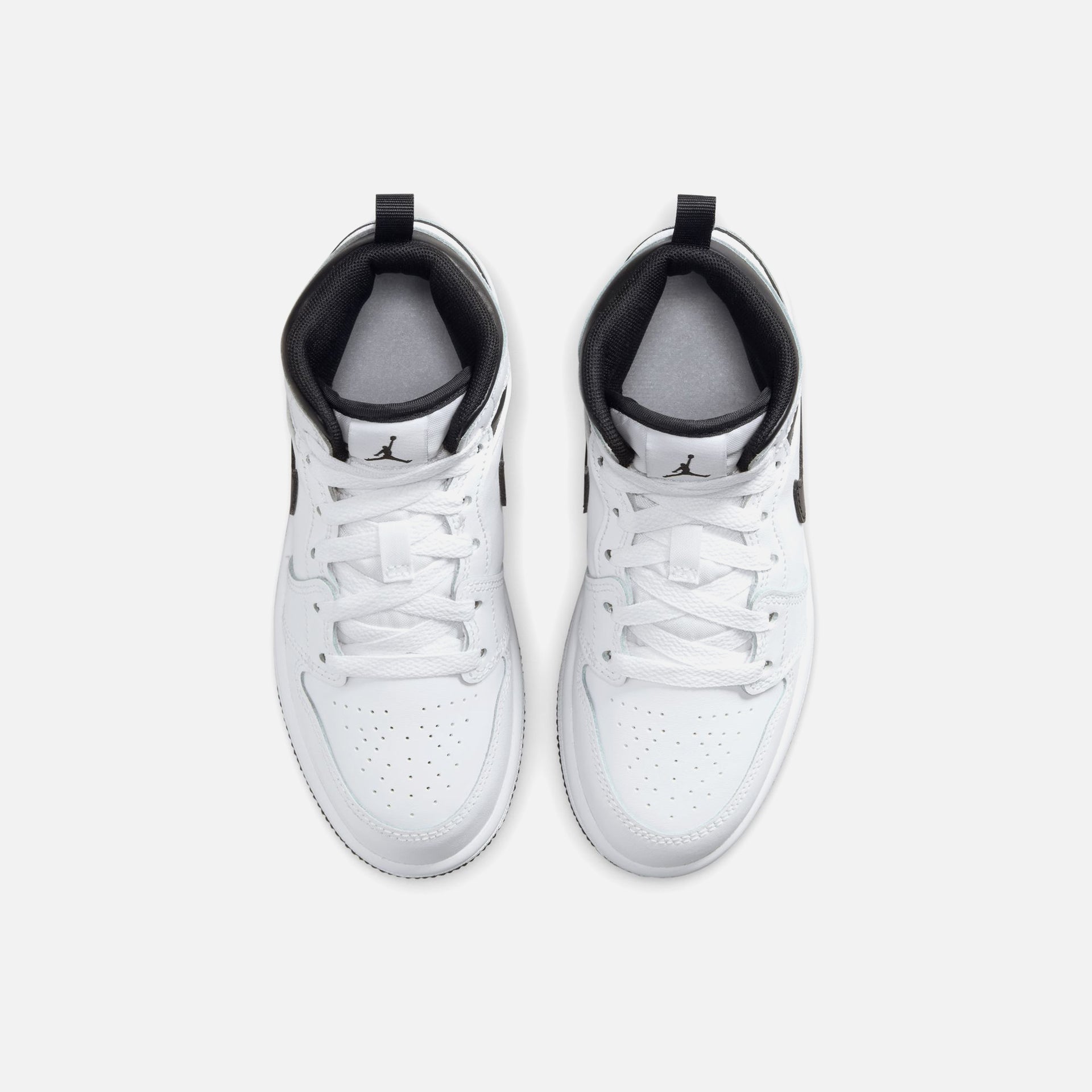 Jordan PS Air Jordan 1 Mid - White / Black / White / Black
