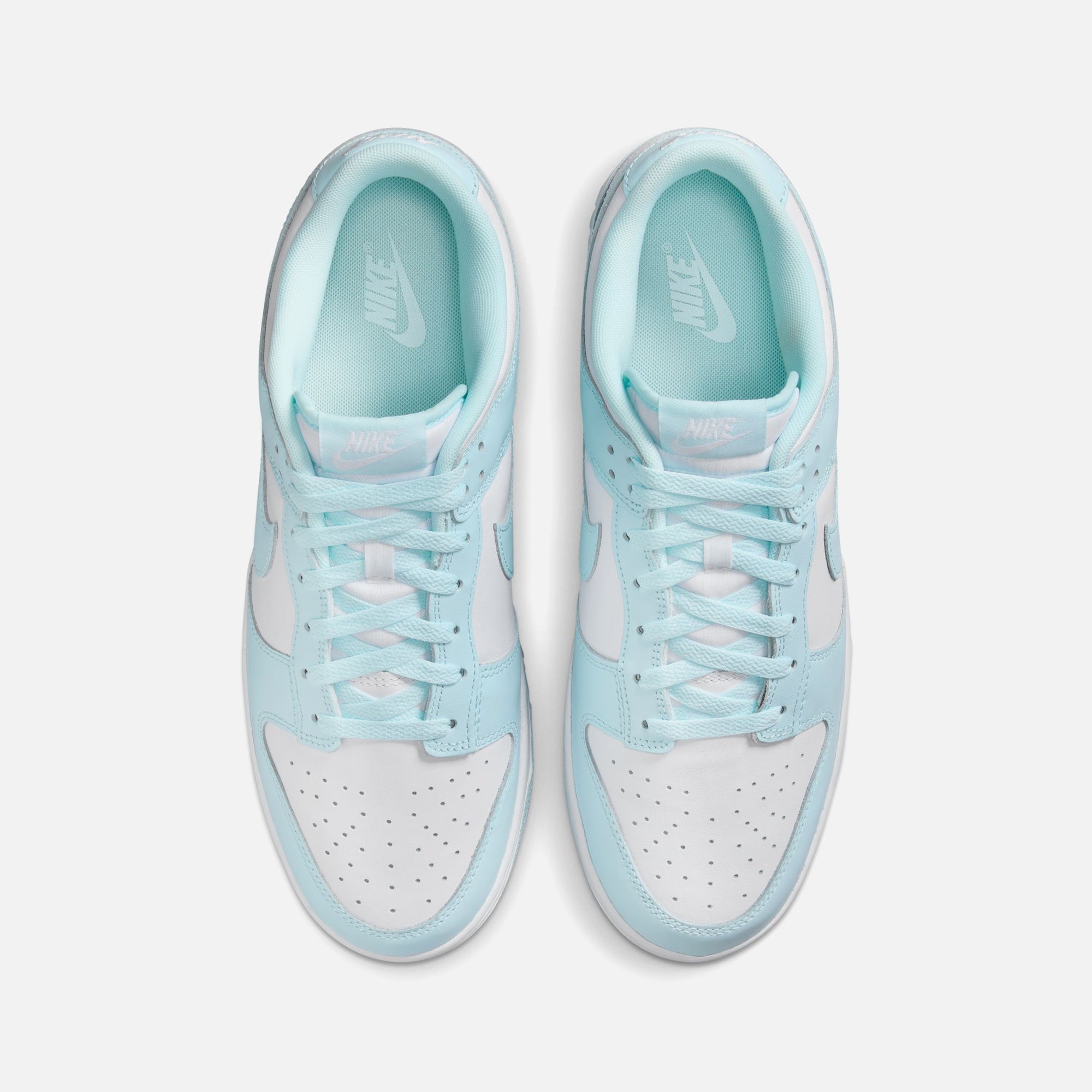 Nike Dunk Low Retro - White / Glacier Blue – Kith Europe