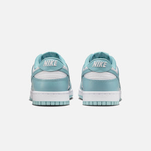 Nike Dunk Low Retro - White / Denim Turquoise