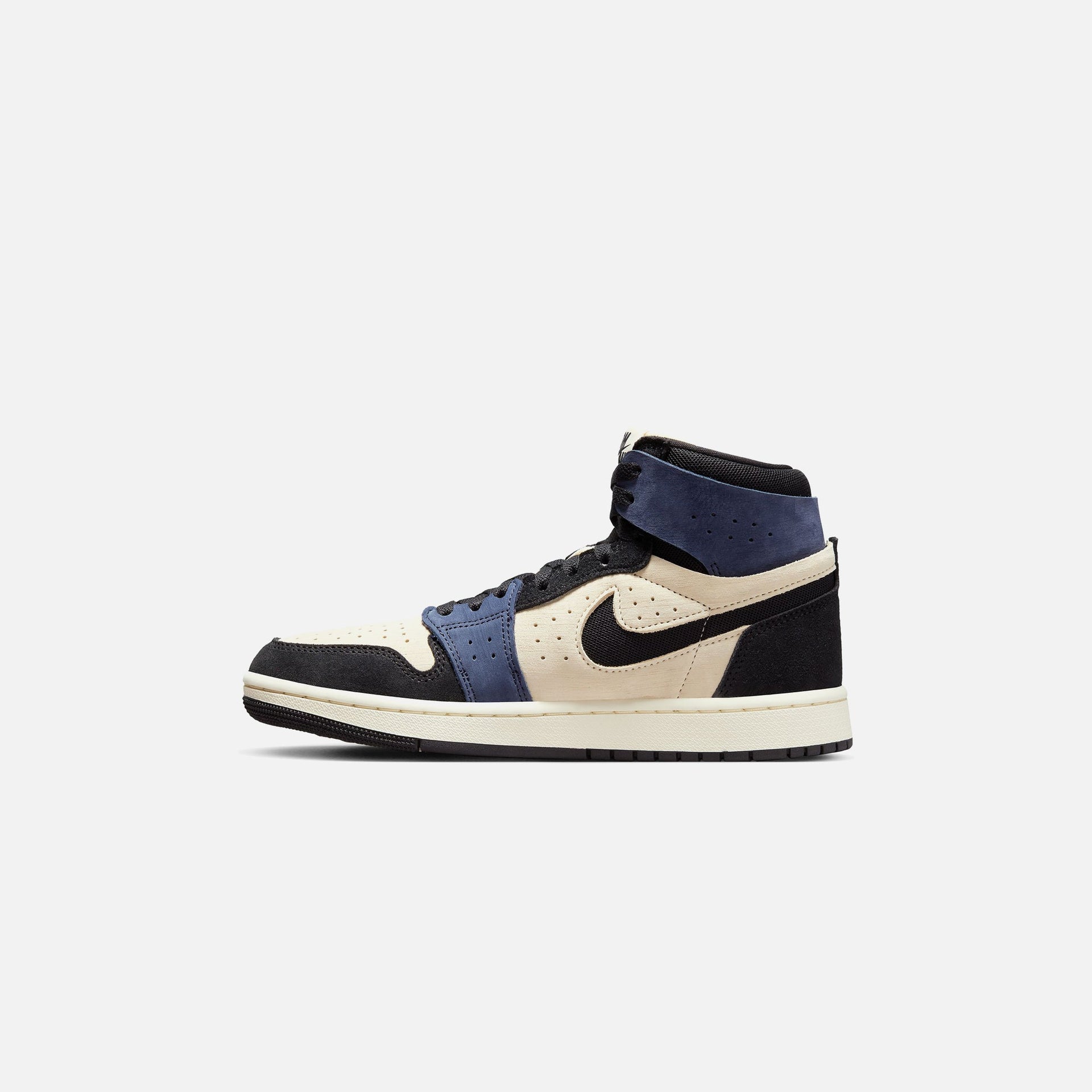 Nike WMNS Air Jordan 1 Zoom Air CMFT 2 - Muslin / Black / Blackened Blue