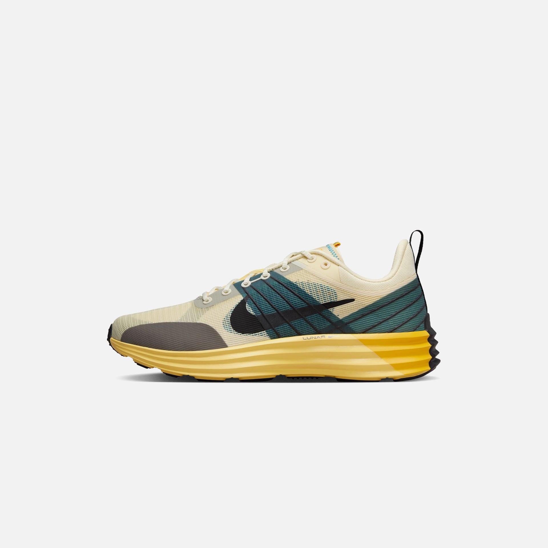 Nike Lunar Roam - Alabaster / Black / Lemon Drop / Green Abyss / Saturn Gold