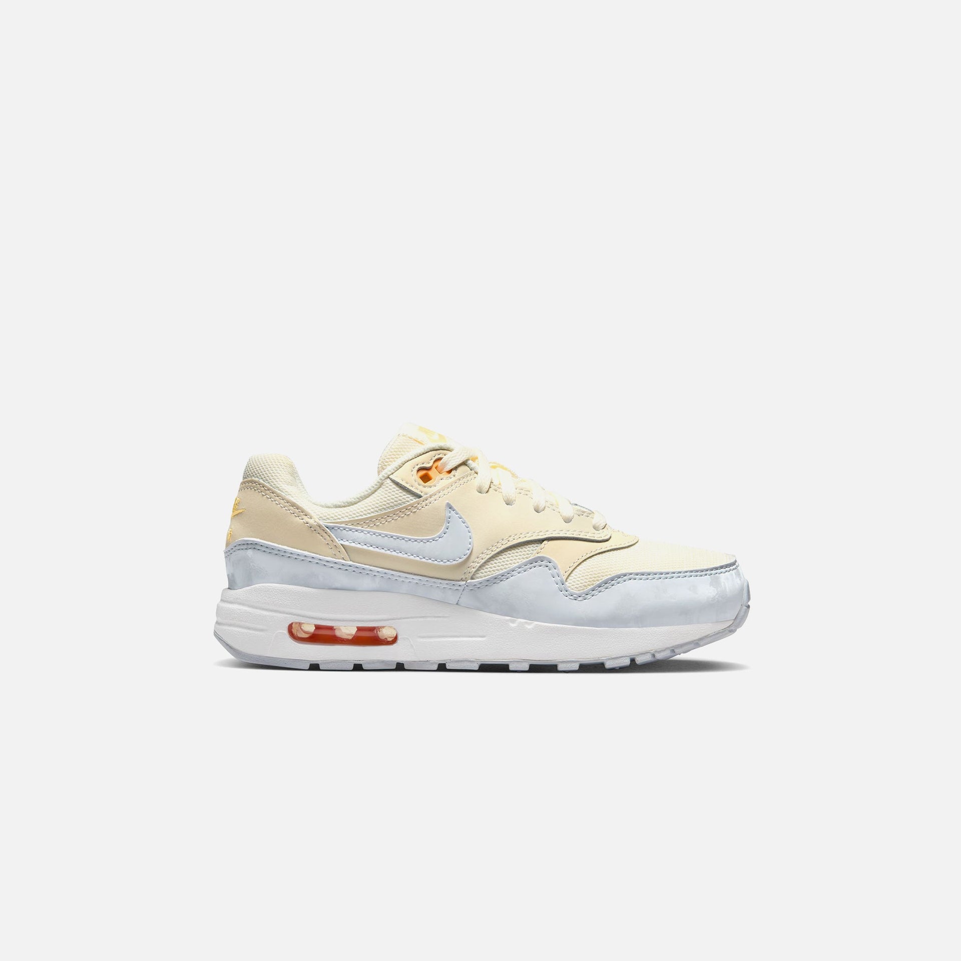 Nike GS Air Max 1 - Pale Ivory / Football Grey / Melon Tint