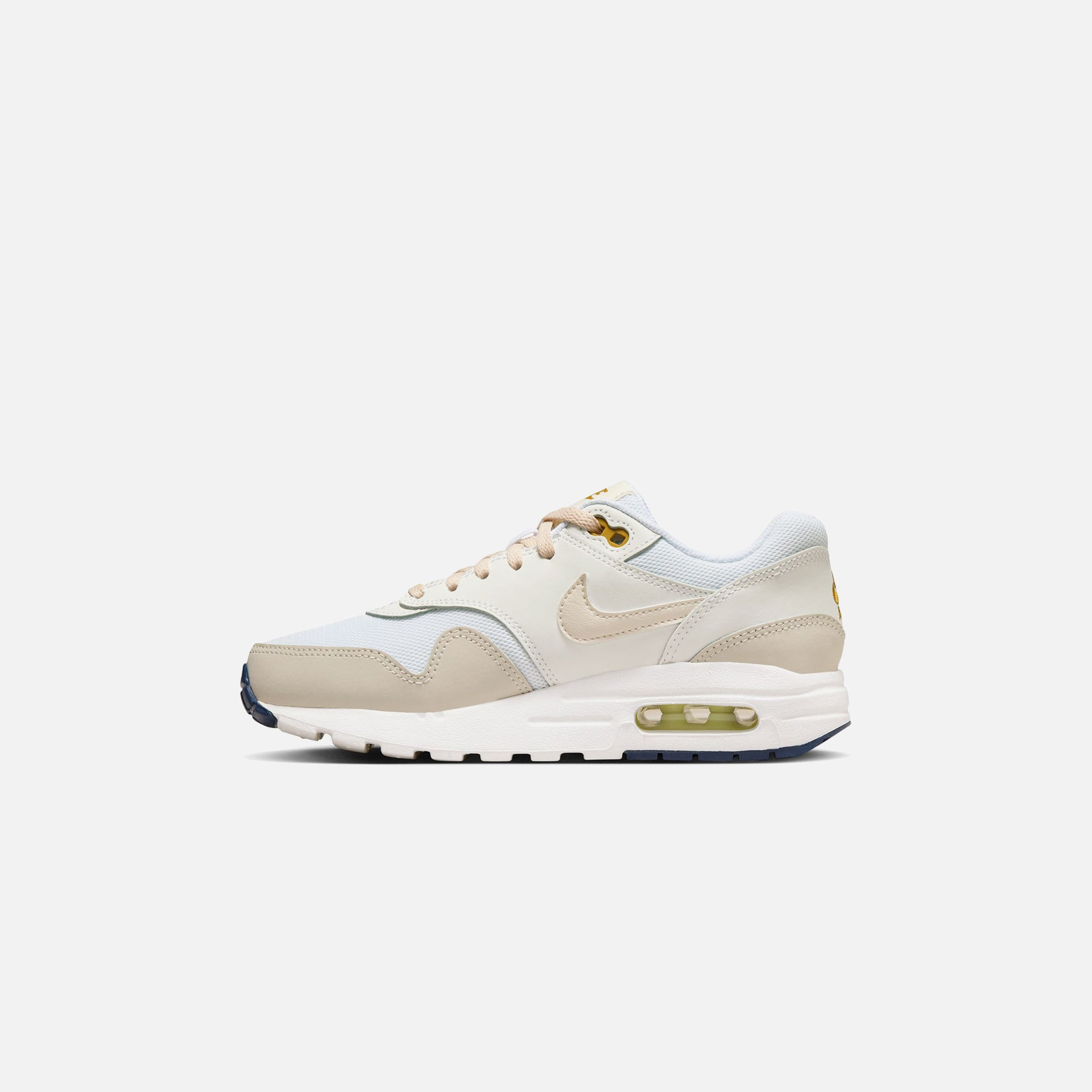 Nike Grade School Air Max 1 - White / Light Orewood / Brown / Bronzine