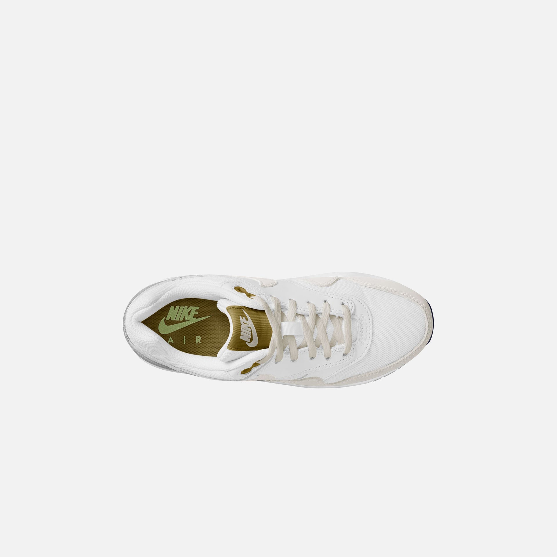 Nike Grade School Air Max 1 - White / Light Orewood / Brown / Bronzine