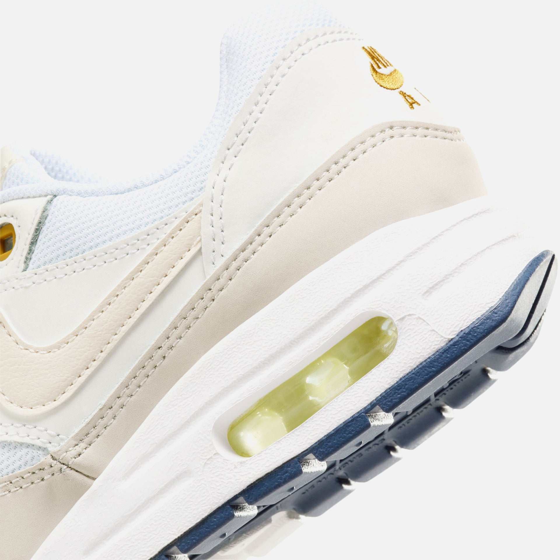 Nike Grade School Air Max 1 - White / Light Orewood / Brown / Bronzine