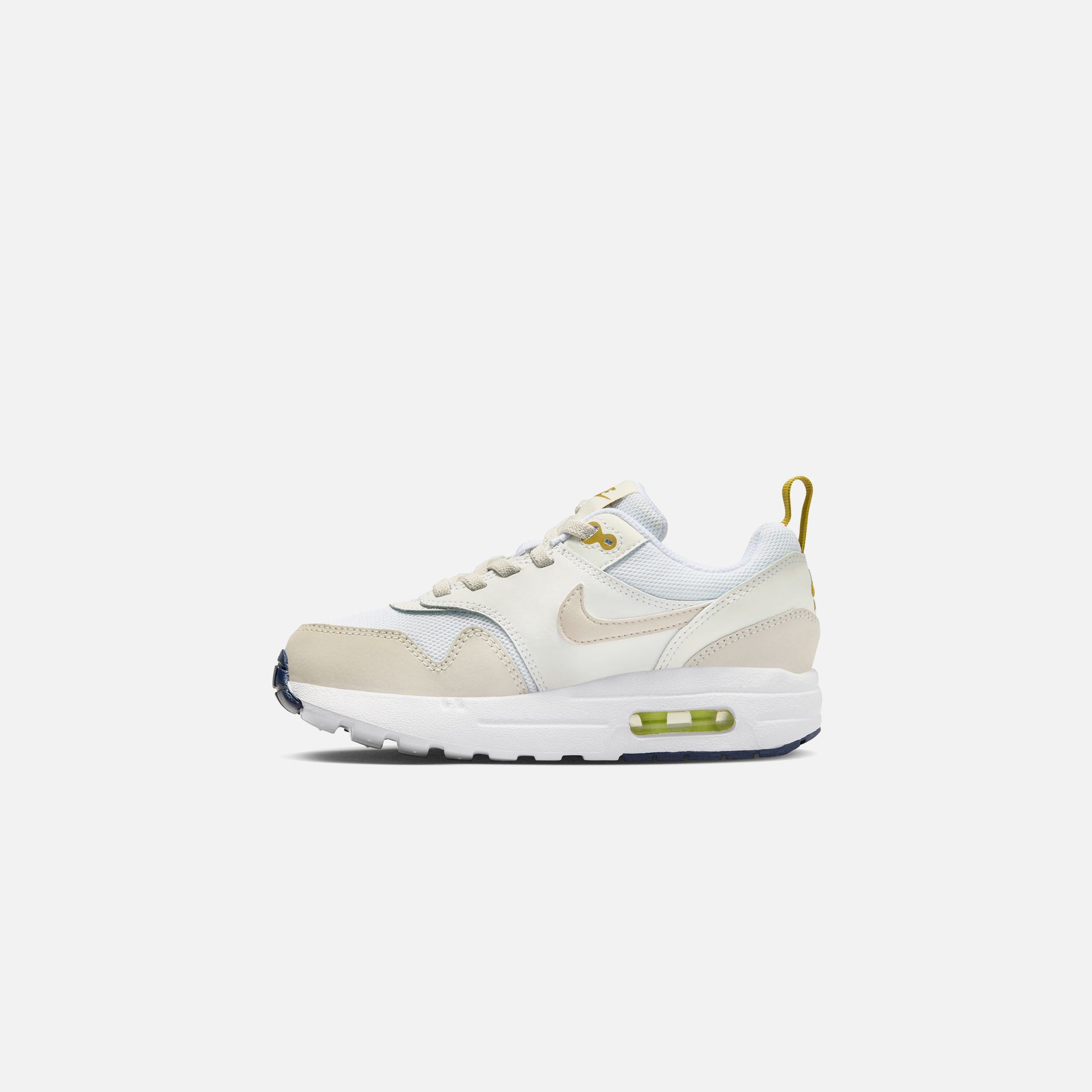 Nike Pre-School Air Max 1 Easyon - White / Light Orewood / Brown / Bronzine