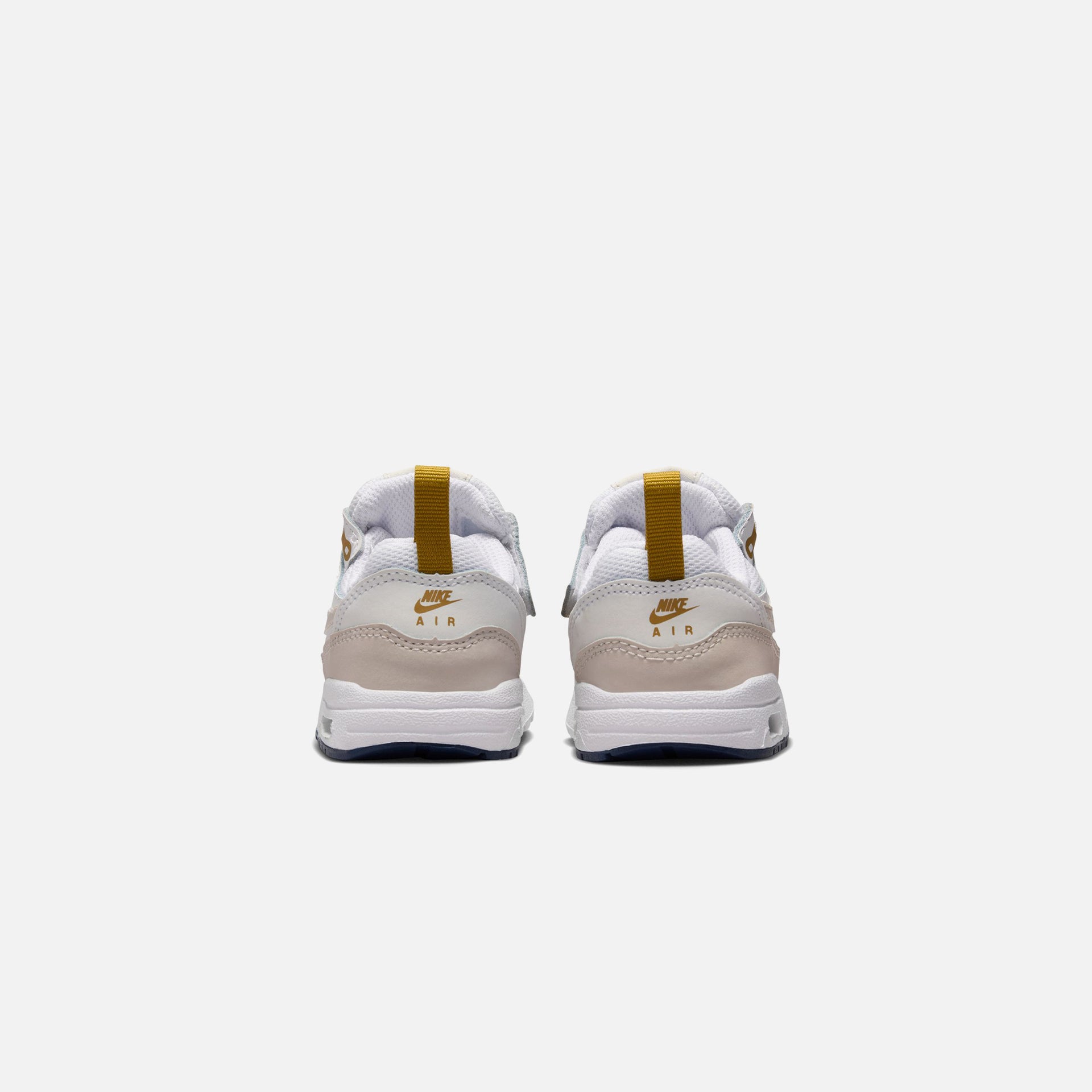 Nike Toddler Air Max 1 Easy On - White / Light Orewood / Brown / Bronzine