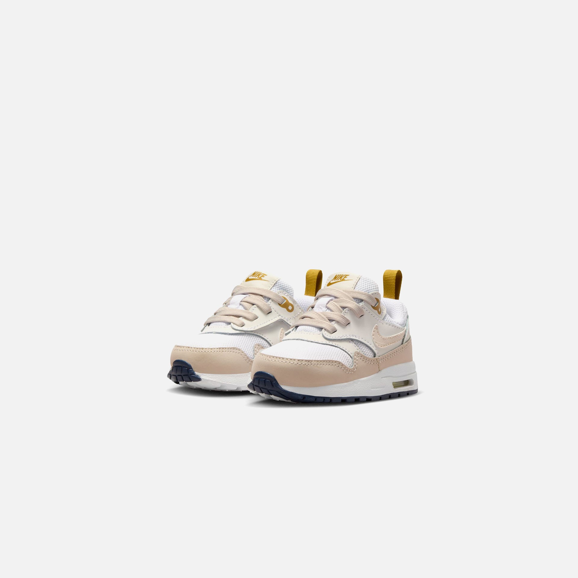 Nike Toddler Air Max 1 Easy On - White / Light Orewood / Brown / Bronzine