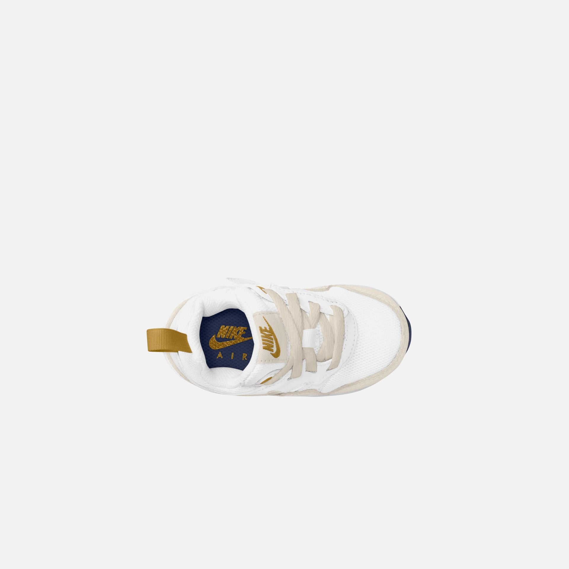 Nike Toddler Air Max 1 Easy On - White / Light Orewood / Brown / Bronzine