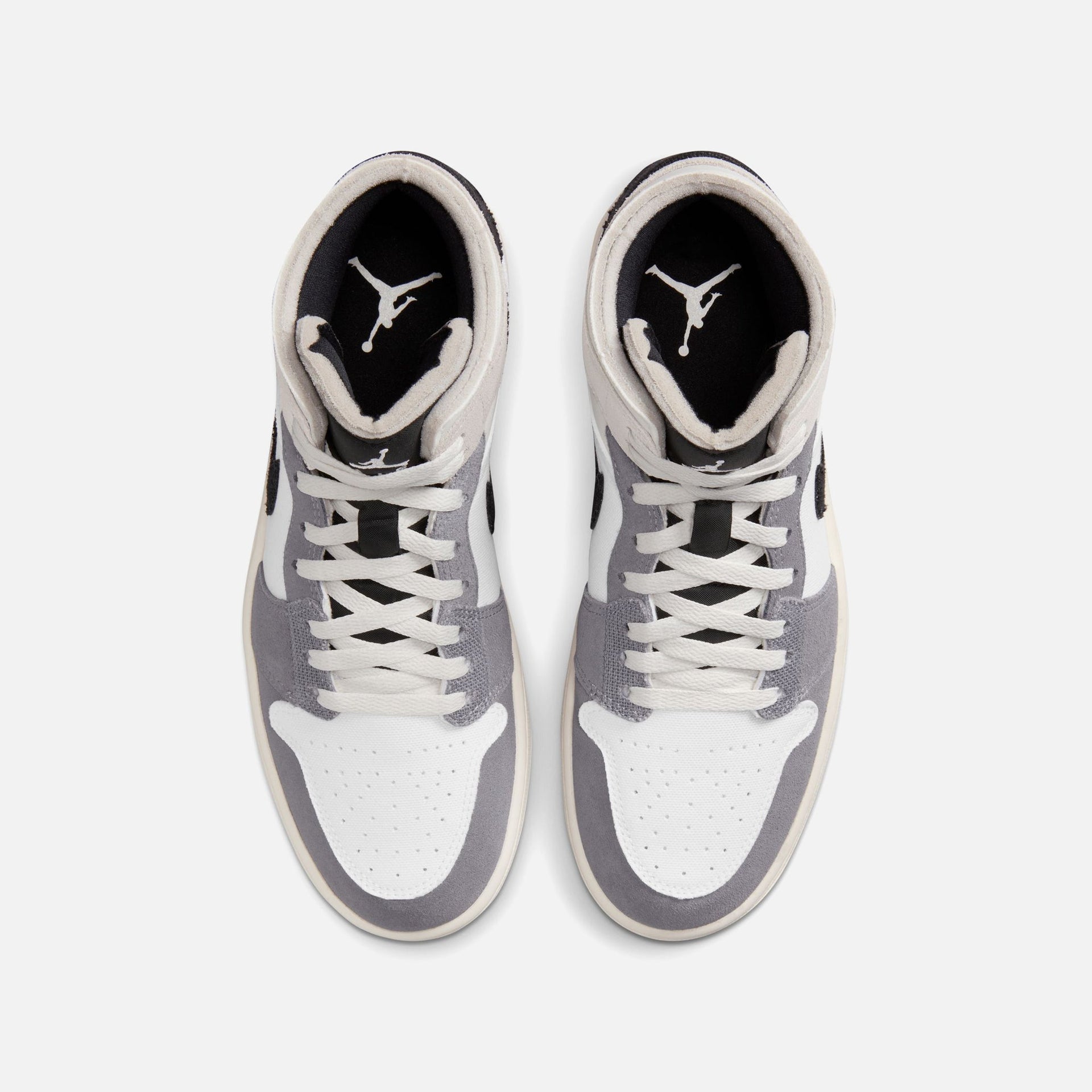 Nike Air Jordan 1 Mid SE Craft - Cement Grey / Black / White