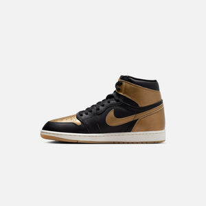 Air jordan 1 og black and gold on sale