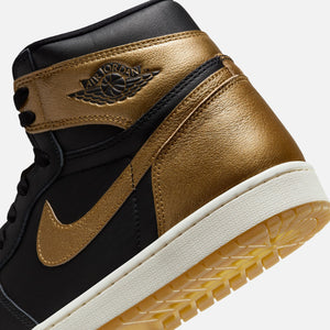 Jordan 1s black and gold deals