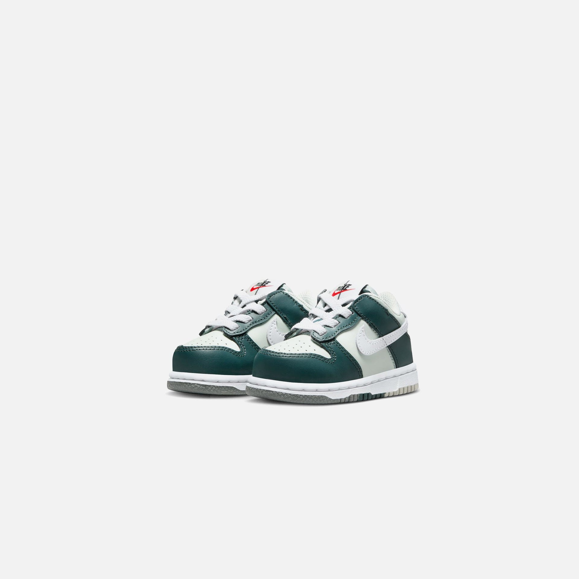 Nike Toddler Dunk Low - Deep Jungle / White / Light Silver