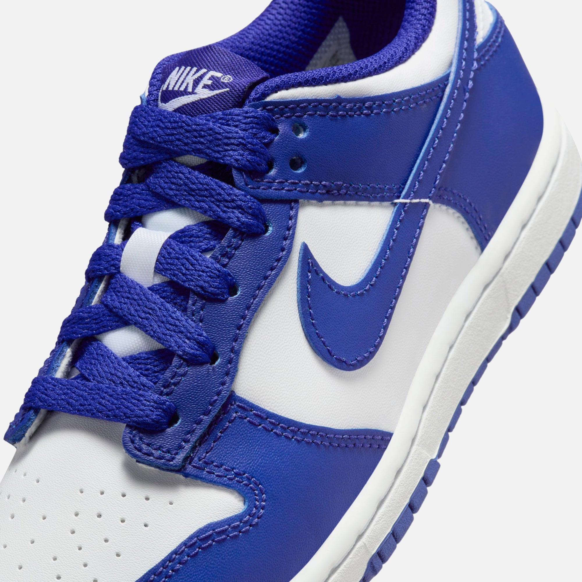 Nike PS Dunk Low - White / Concord / University Red – Kith
