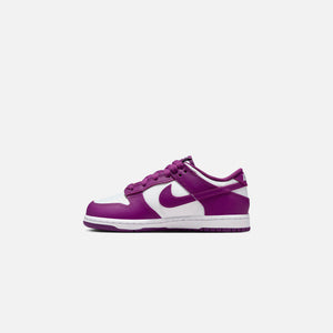 Nike Pre-School Dunk Low - White / Viotech