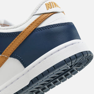 Nike PS Dunk Low - White / Wheat / Midnight Navy