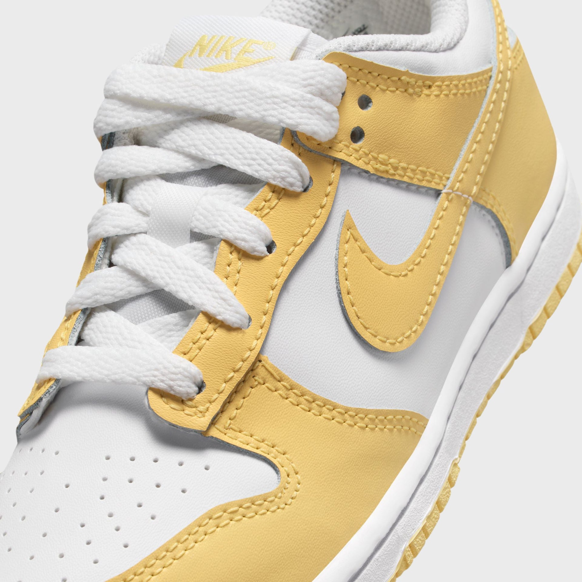 Nike PS Dunk Low - White / Soft Yellow / White