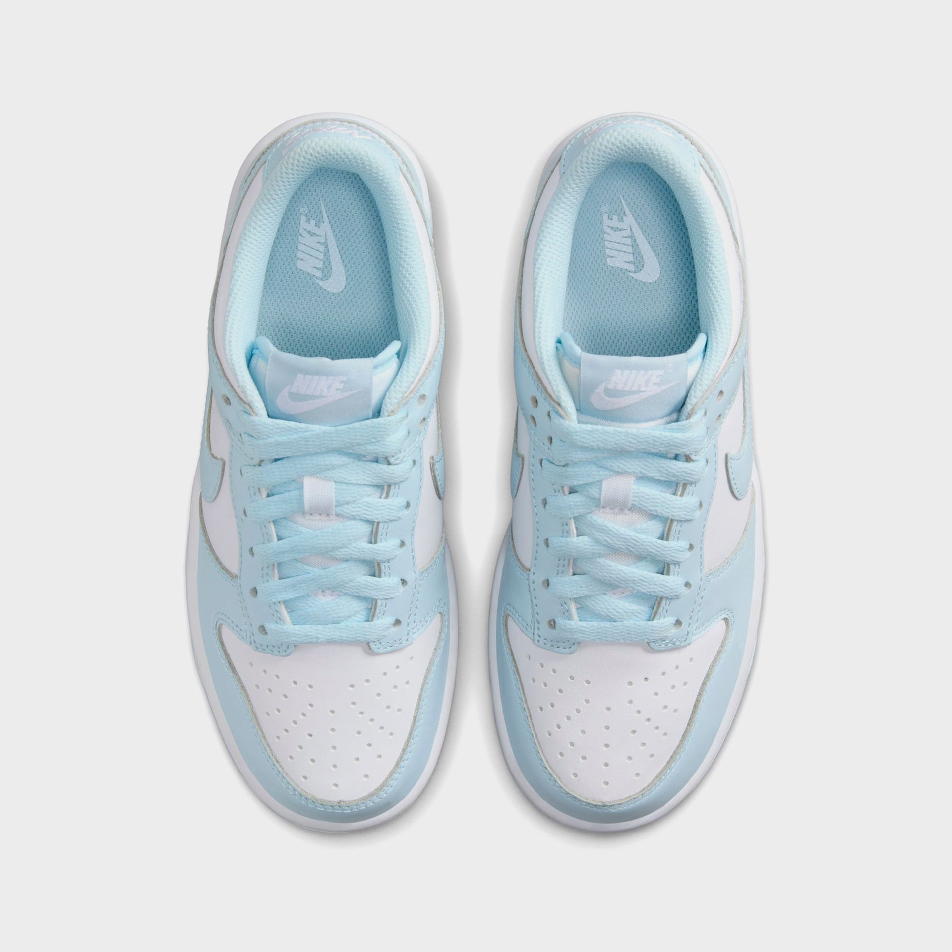 Nike GS Dunk Low - White / Glacier Blue