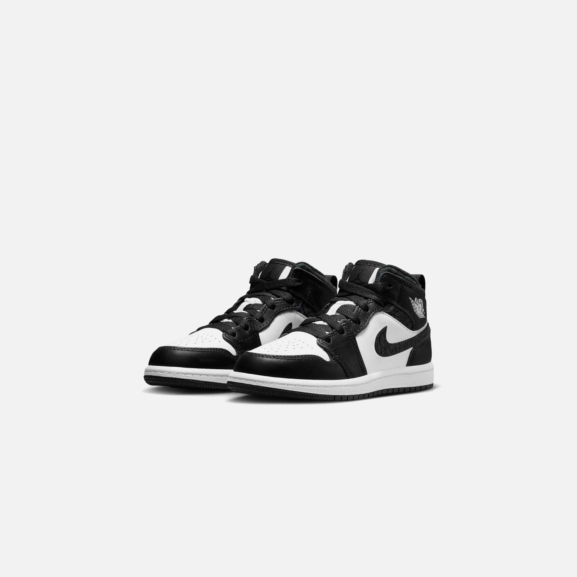 Jordan Pre-School Air Jordan 1 Mid Se - Off Noir / Black / White