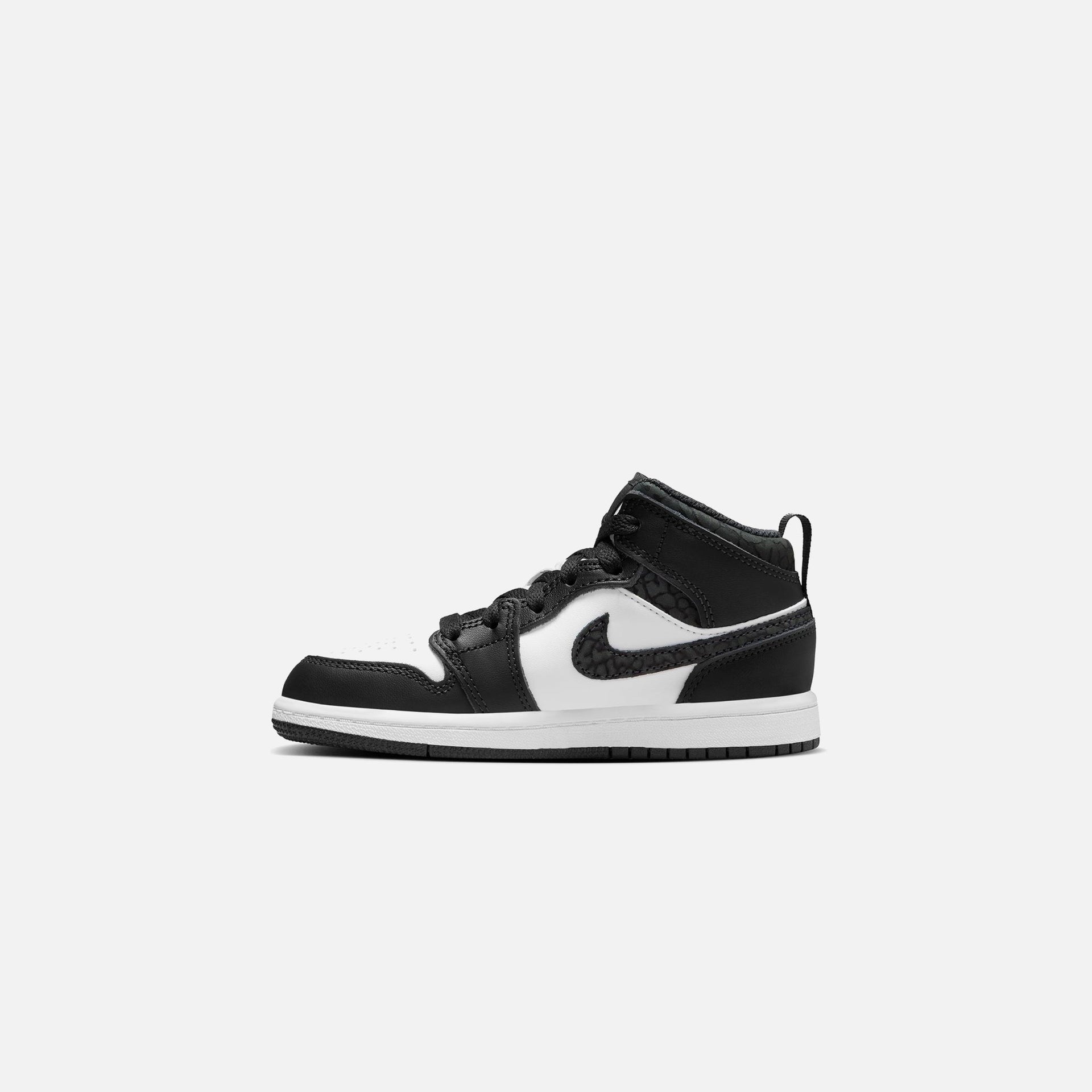 Jordan Pre-School Air Jordan 1 Mid Se - Off Noir / Black / White