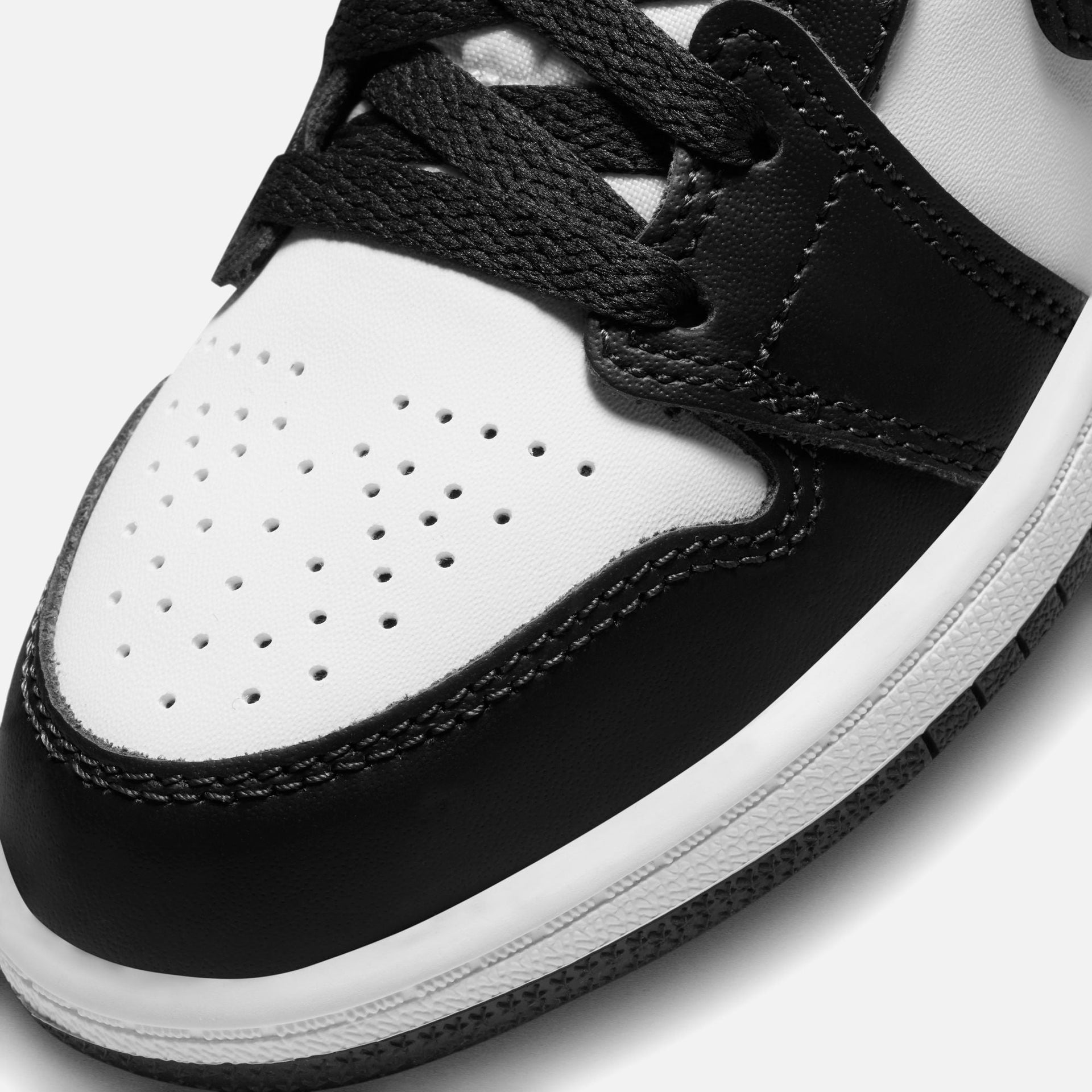 Jordan Pre-School Air Jordan 1 Mid Se - Off Noir / Black / White