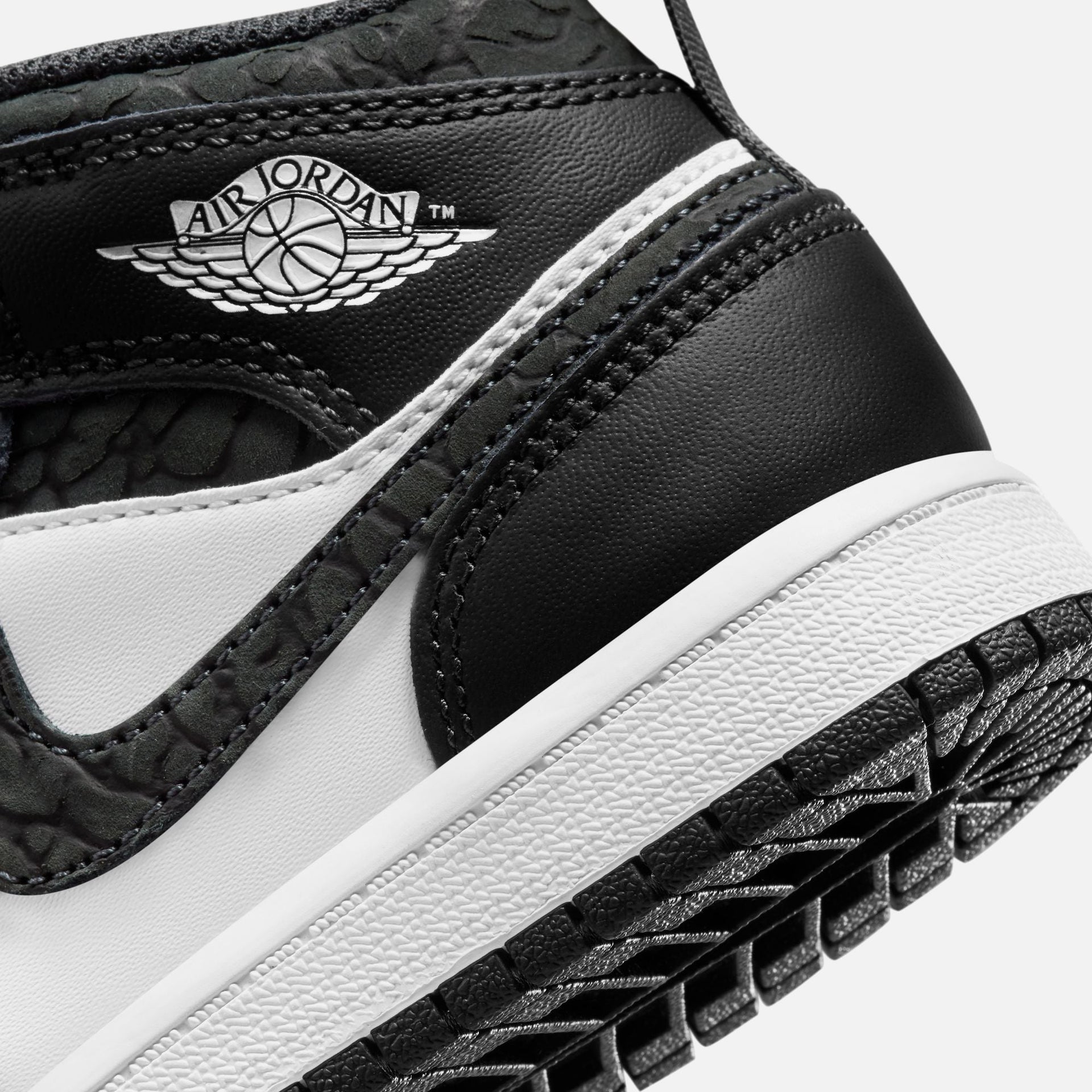 Jordan Pre-School Air Jordan 1 Mid Se - Off Noir / Black / White