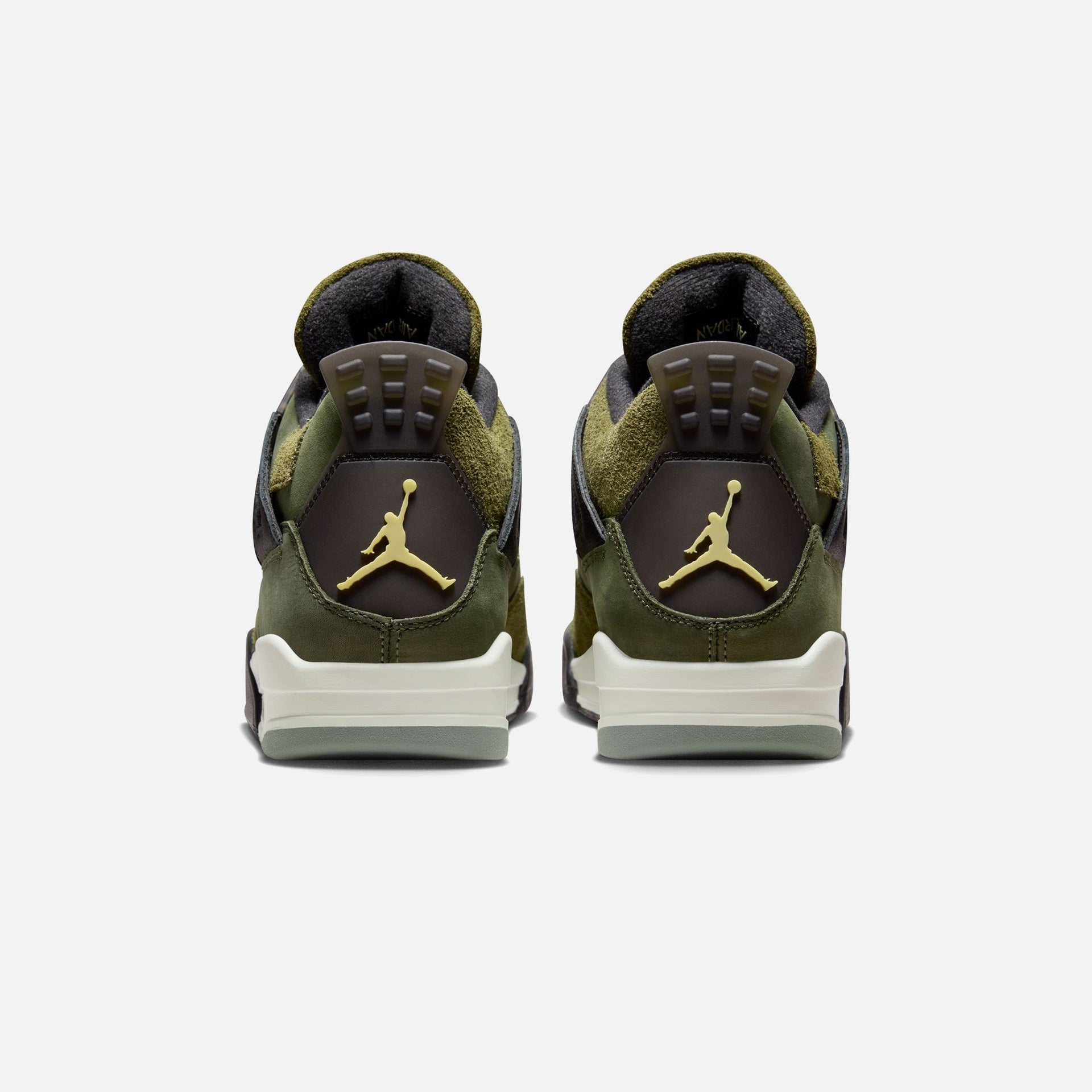 Nike GS Air Jordan 4 SE Craft - Medium Olive / Pale Vanilla / Khaki / Black-Sail