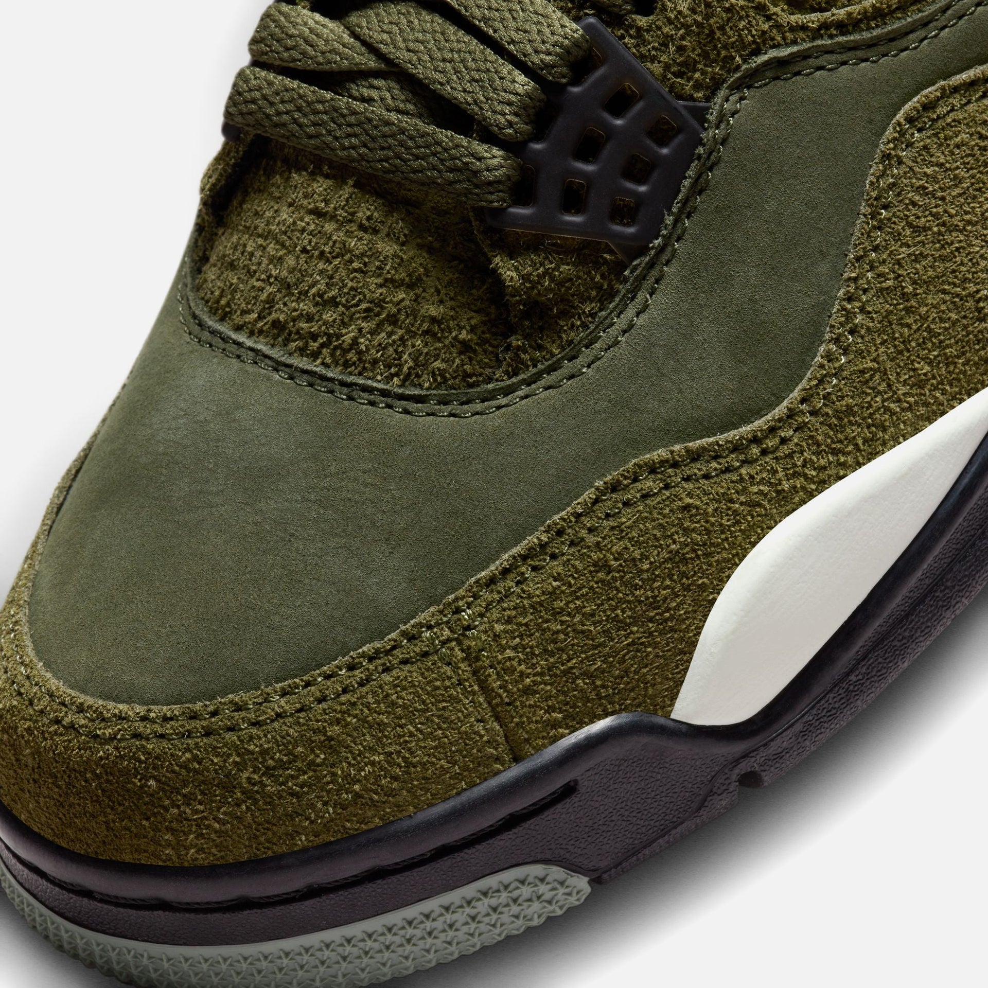 Jordan Air Jordan 4 SE Craft - Medium Olive / Pale Vanilla / Khaki / Black-Sail