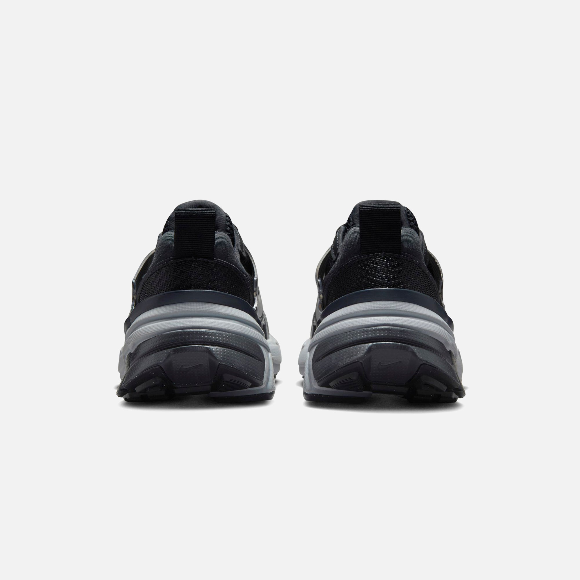 black nike with grey sole