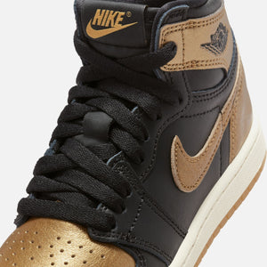 Jordan PS Air Jordan 1 Retro High OG - Black / Metallic Gold