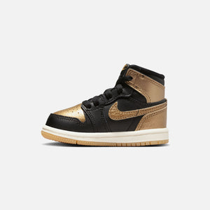 Jordan TD Air Jordan 1 Retro High OG - Black / Metallic Gold