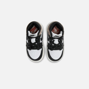 Nike TD Air Jordan 1 Retro High OG - Black / Legend / Medium Brown