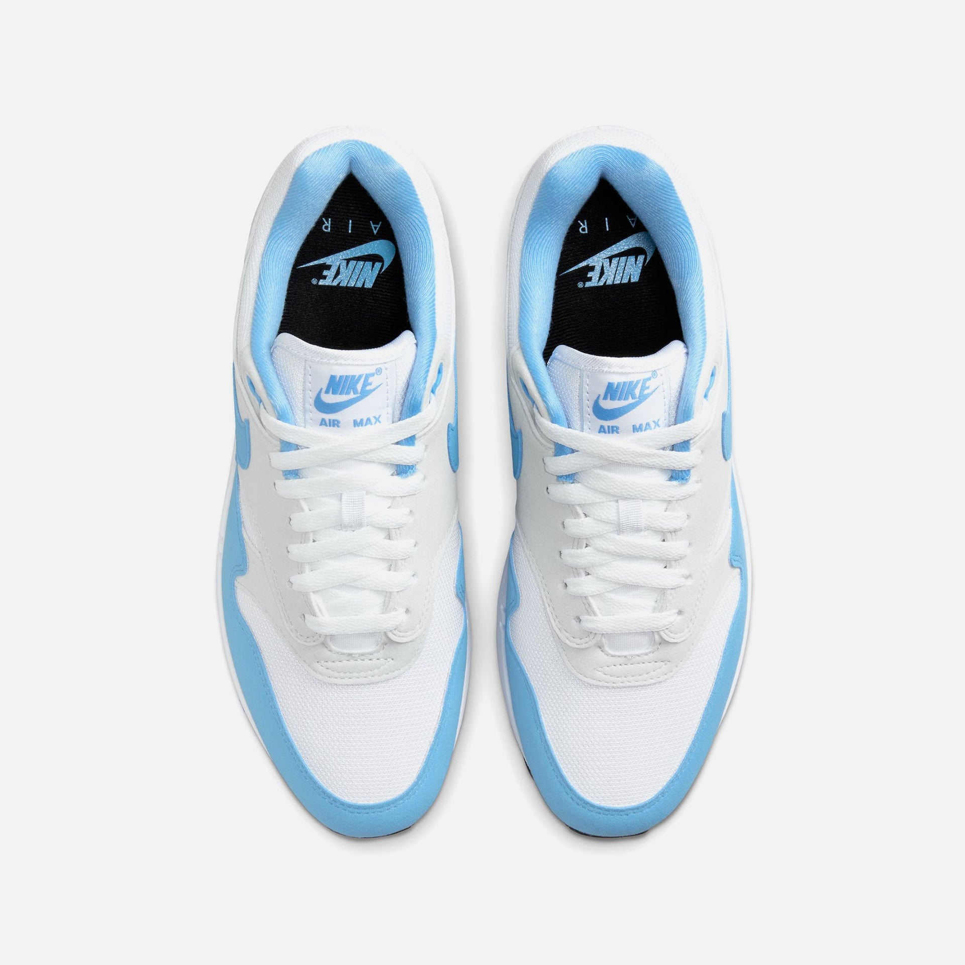 Nike Air Max 1 - White / University Blue / Photon Dust / Black