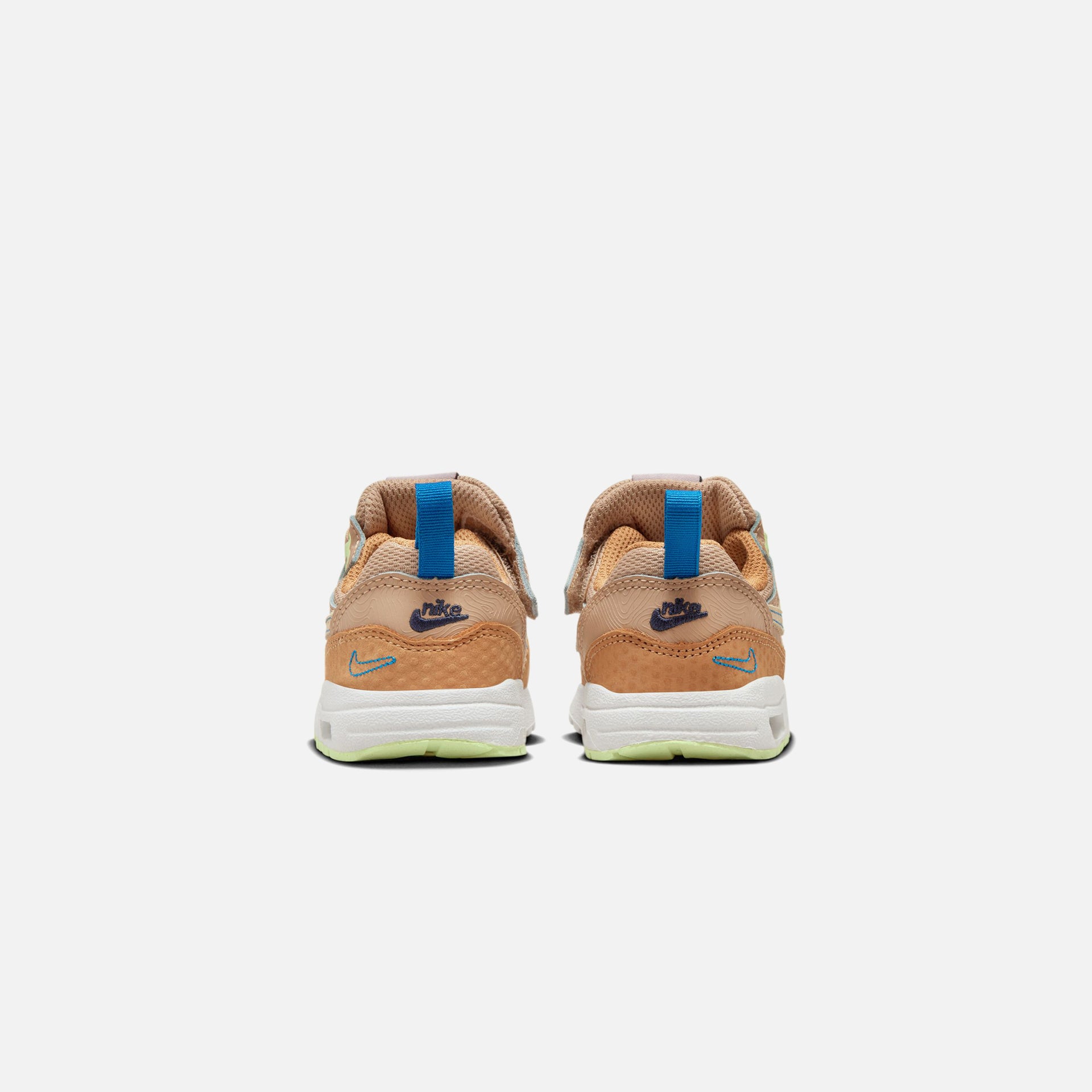 Nike Toddler Air Max 1 SE Easyon - Black / White / Playful Pink / Stadium
