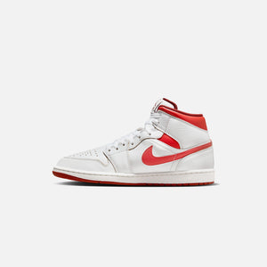 Jordan Air Jordan 1 Mid SE - White / Lobster / Dune Red / Sail