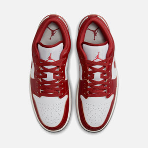 Nike Air Jordan 1 Low Se - White / Dune Red / Lobster Sail