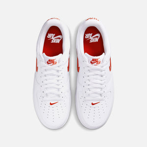 Nike Air Force 1 Low Retro COTM LTR - White / University Red
