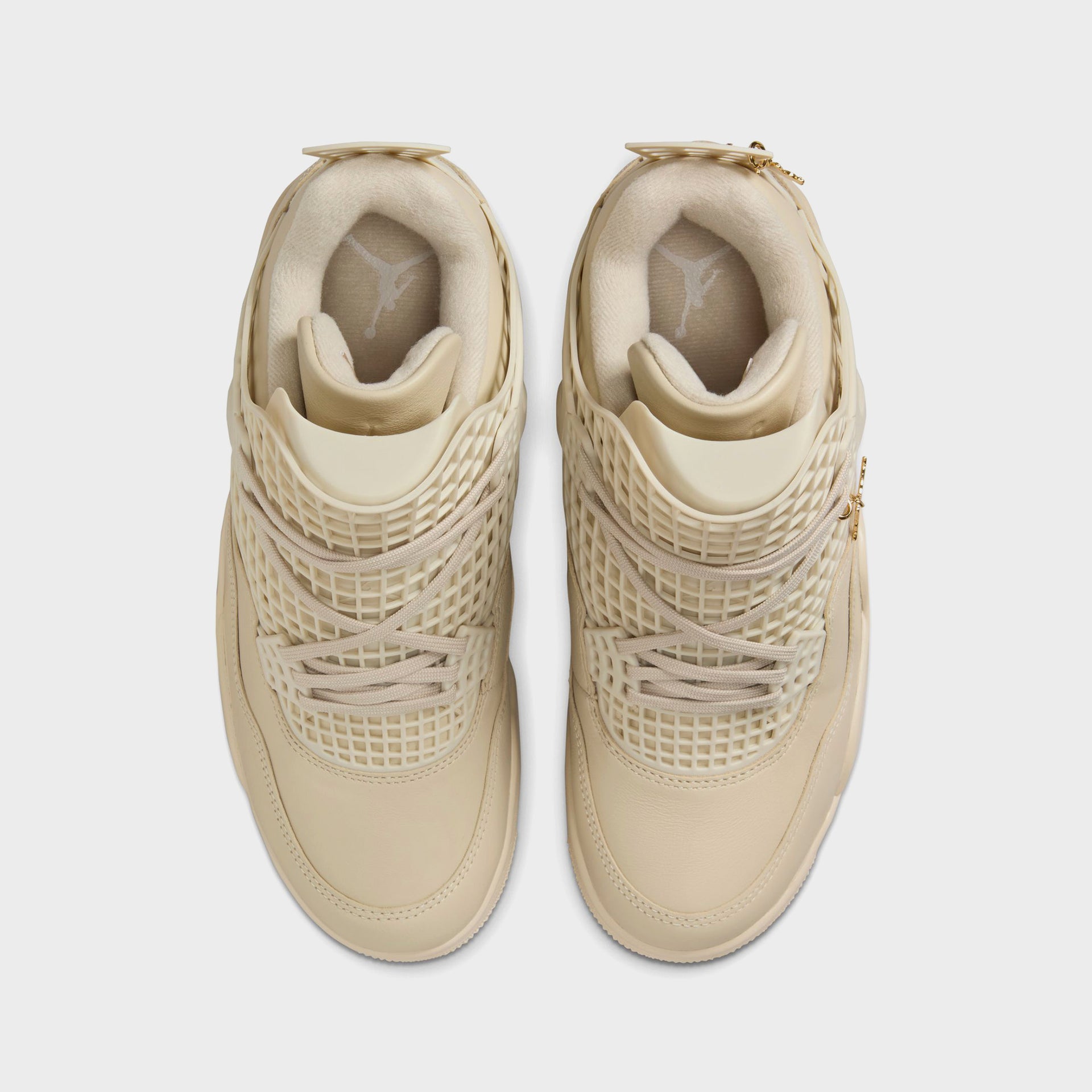 Nike Women's Air Jordan 4 - Net Rattan / Rattan / Metallic Gold