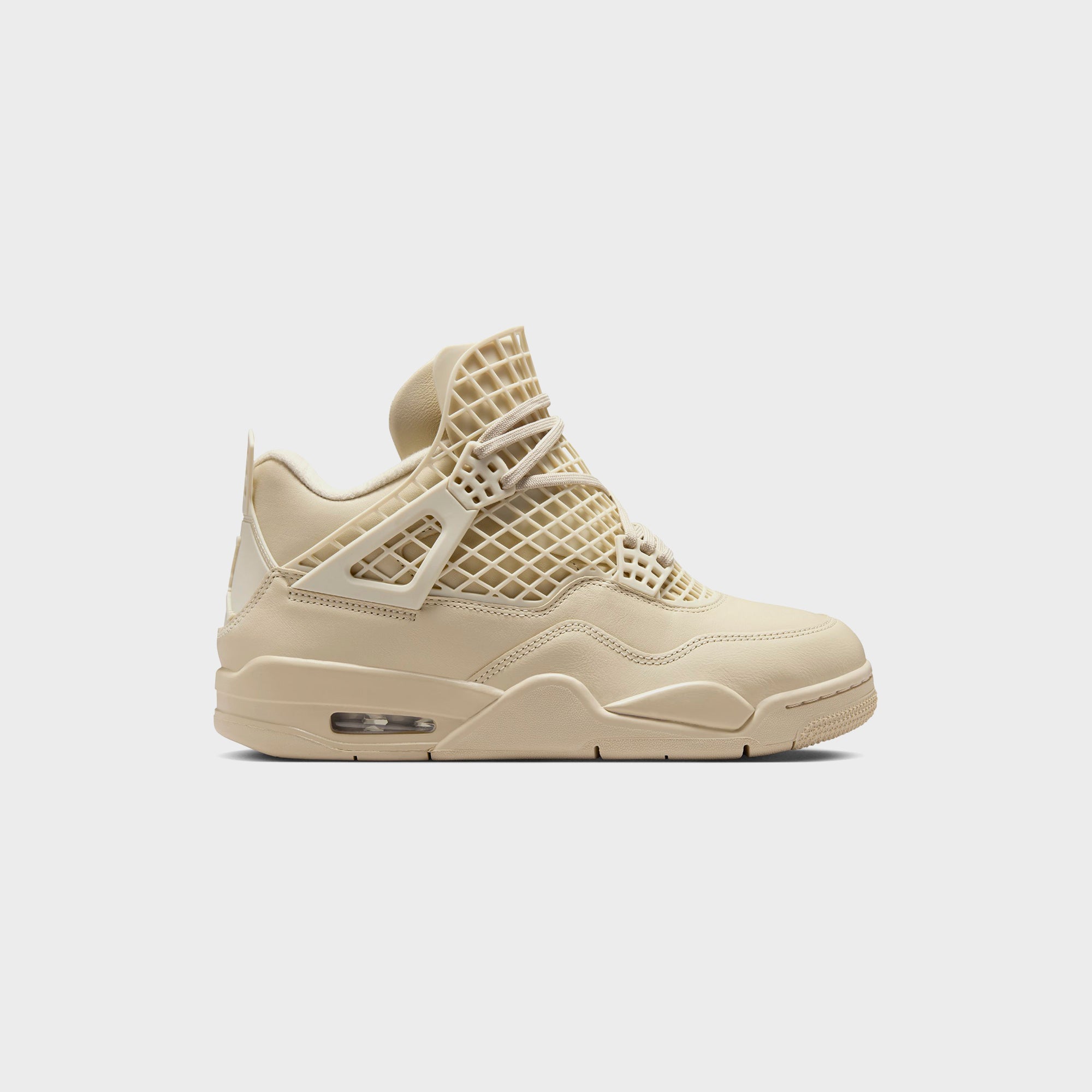 Nike Women's Air Jordan 4 - Net Rattan / Rattan / Metallic