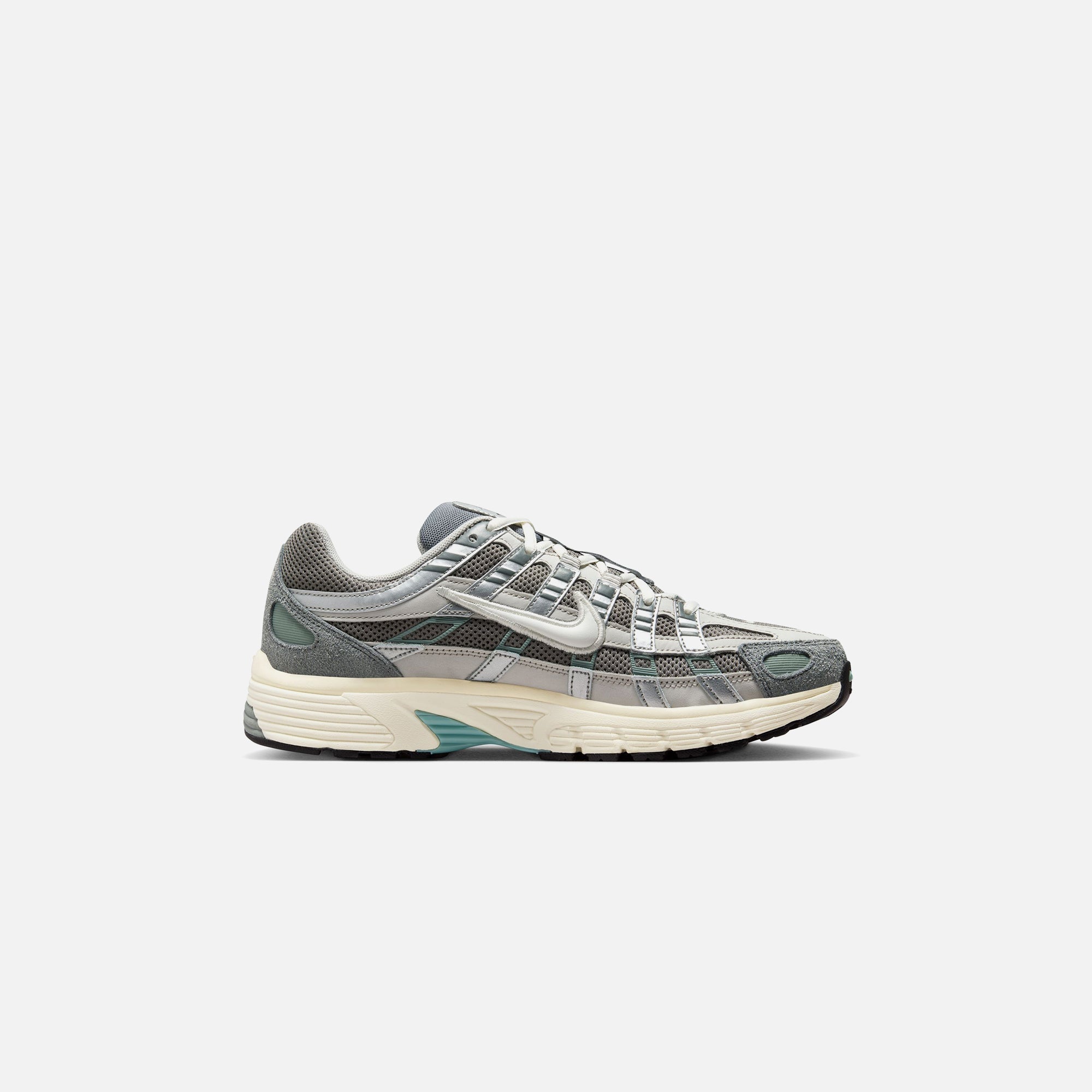 Nike P-6000 - Flat Pewter / White / LT Iron Ore – Kith Europe