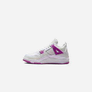 Nike PS Air Jordan 4 Retro - White / Hyper Violet