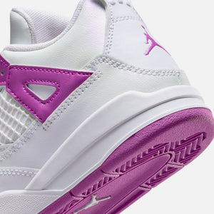 Jordan PS Air Jordan 4 Retro - White / Hyper Violet