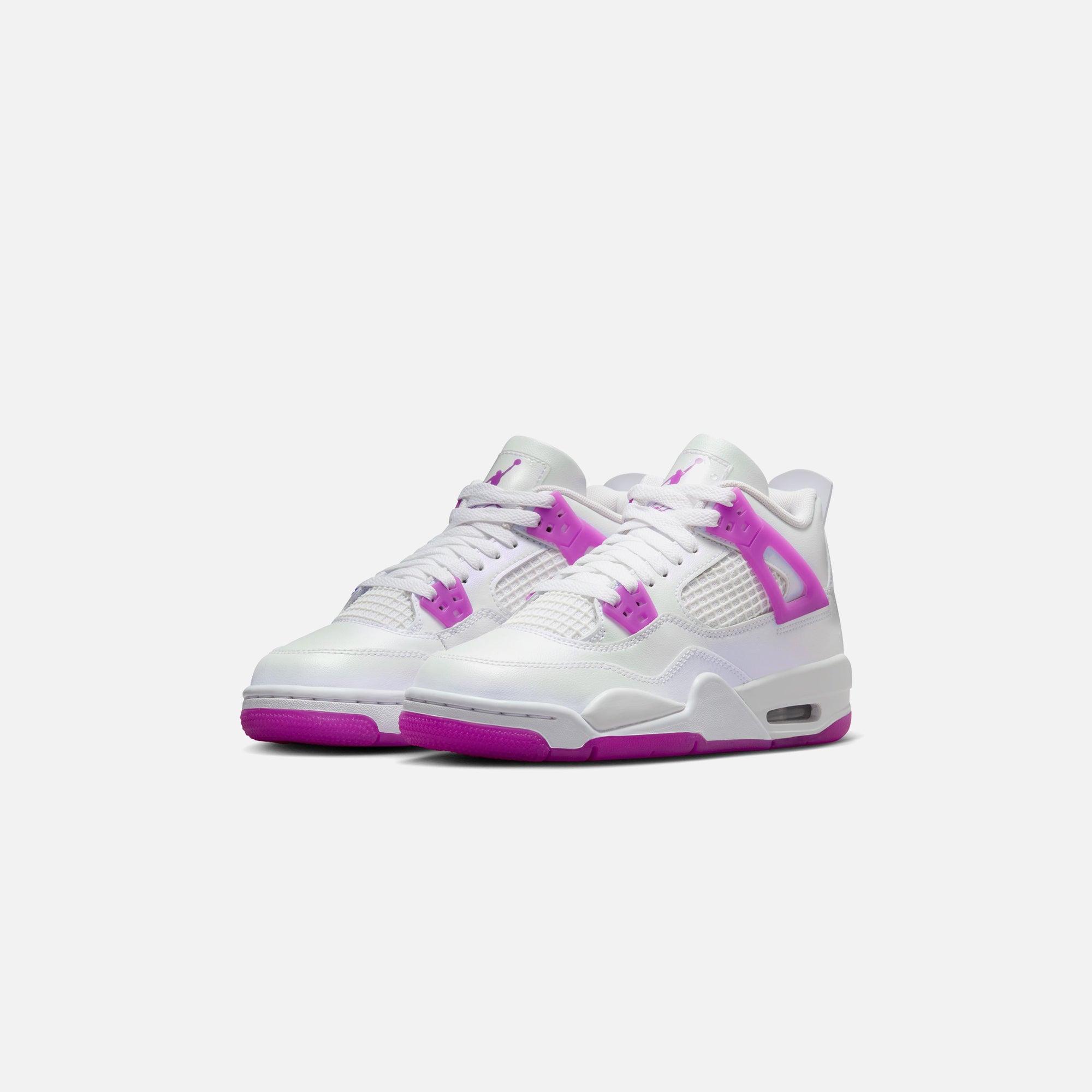 Nike Air Jordan 4 Retro GS White Violet Purple 487724-108