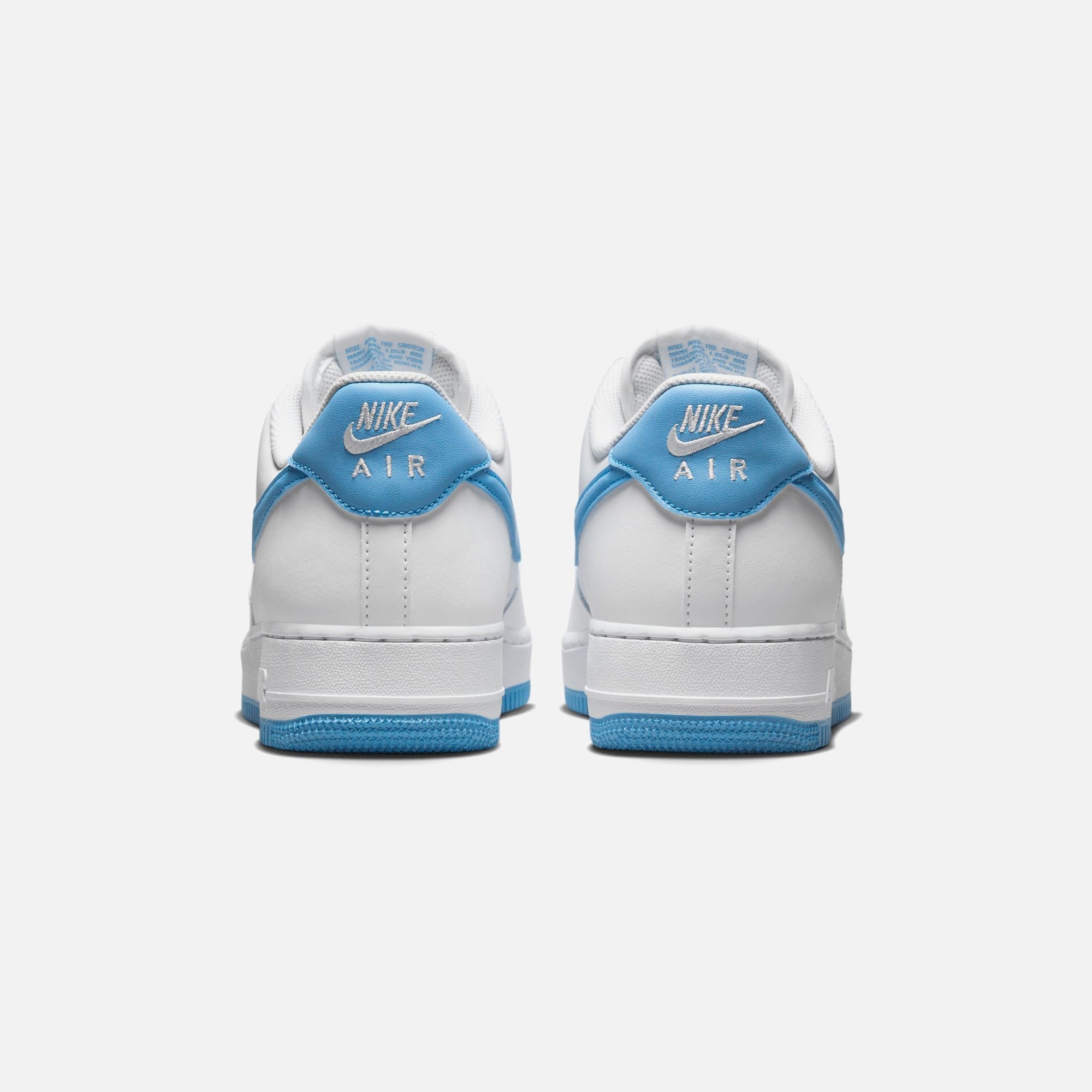 Nike Air Force 1 '07 - White / Aquarius Blue / White – Kith Europe