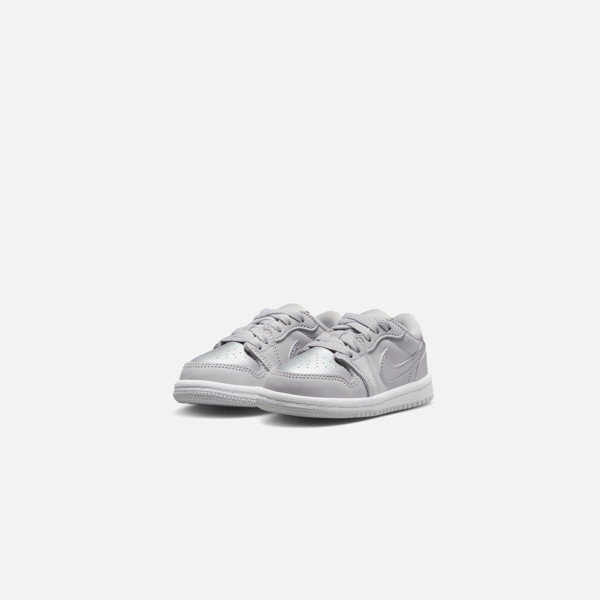 Jordan TD Air Jordan 1 Low OG - Neutral Grey / Metallic Silver / White