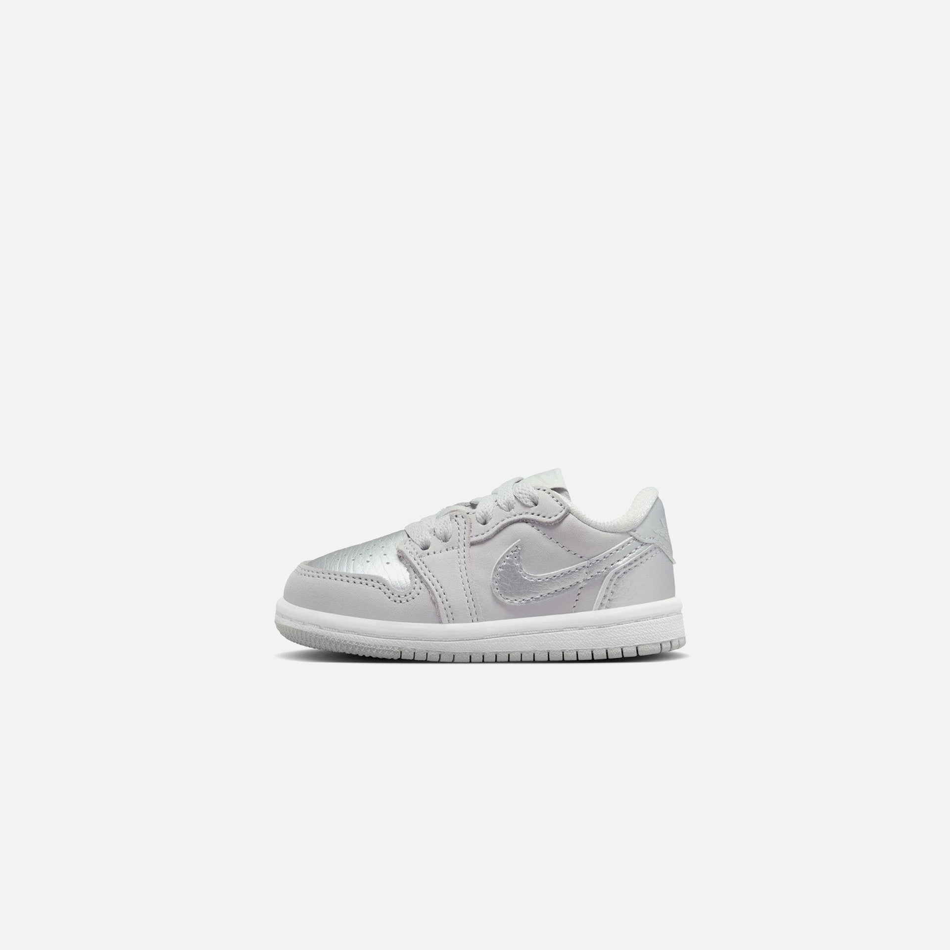 Jordan TD Air Jordan 1 Low OG - Neutral Grey / Metallic Silver / White