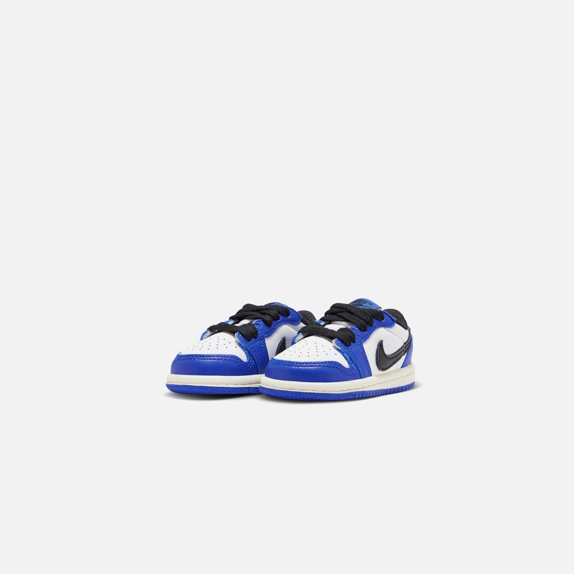 Jordan TD Air Jordan 1 Low OG - White / Black / Game Royal / Sail