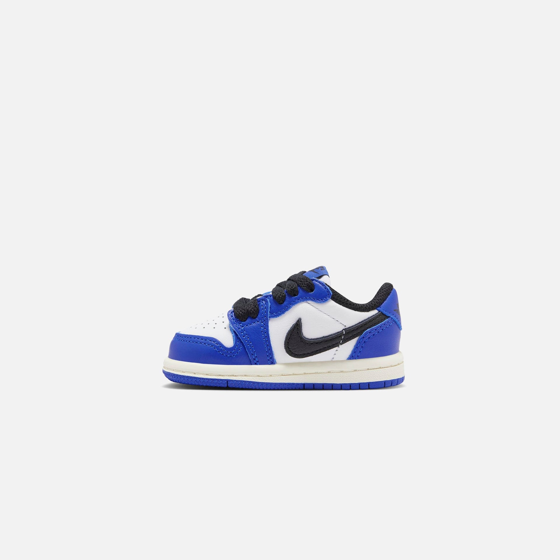 Jordan TD Air Jordan 1 Low OG - White / Black / Game Royal / Sail