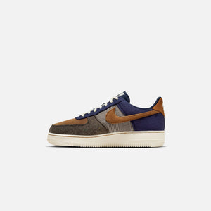 Nike Air Force 1 `07 PRM - Midnight Navy / Ale Brown / Pale Ivory