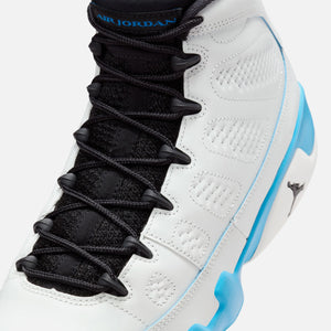 Nike Air Jordan 9 Retro - Summit White / Black / Dark Powder Blue